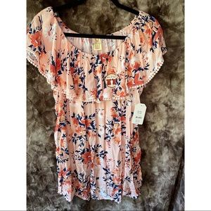Faded Glory Ruffle Top - XL